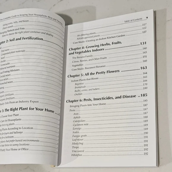 The Complete Guide to Keeping Your Houseplants Alive and Thriving Paperback Book - Picture 6 of 7